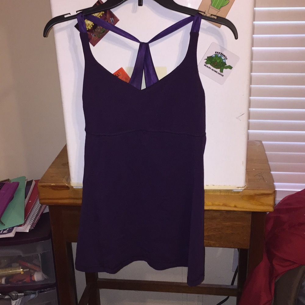 Purple tank top
